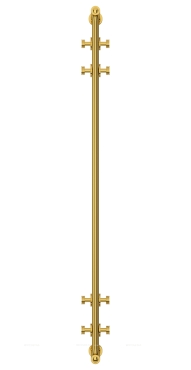Полотенцесушитель водяной Сунержа Хорда 120х9,8 см 03-4124-1200 золото - 2 изображение