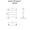 Полотенцесушитель водяной Тругор 45,4х60,6 Аспект1/нп6040, хром - изображение 2