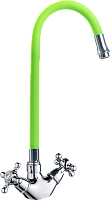 Смеситель для кухонной мойки РМС SL65GR-016F eco зеленый