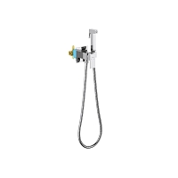 Гигиенический душ Aquatek Либра AQ1022CR со смесителем, хром глянцевый