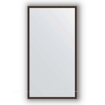 Зеркало в багетной раме Evoform Definite BY 0744 68 x 128 см, витой махагон