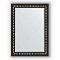 Зеркало в багетной раме Evoform Exclusive BY 1195 75 x 105 см, черный ардеко 