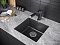 Мойка кухонная Paulmark Brilon PM104546-BL черный - изображение 3