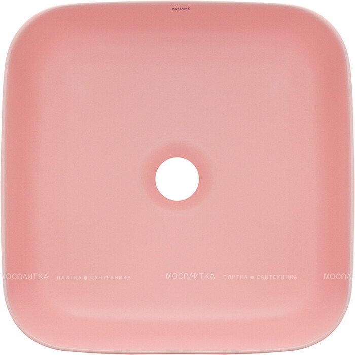 Раковина AQUAme 40 см AQM5011MP розовый матовый - изображение 4