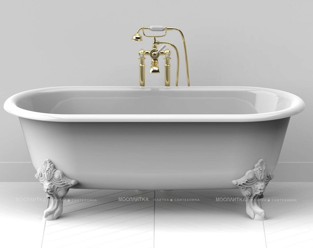 Смеситель для ванны с душем Jacob Delafon Cleo 1889 E24314-BGG глянцевое золото - изображение 3
