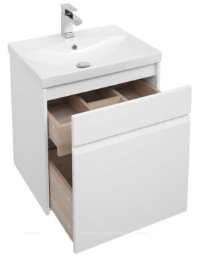 Комплект мебели для ванной Aquanet Палермо 60 белый - 6 изображение