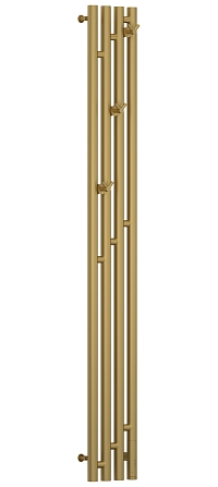 Полотенцесушитель электрический Сунержа Кантата 3.0 150х19,1 см 032-5847-1516 матовое золото