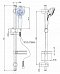 Душевой гарнитур Paini Emilia 50CR124/P15 с мыльницей - 2 изображение