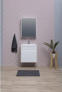 Комплект мебели для ванной Aquanet Палермо 60 белый - 7 изображение
