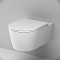 Унитаз подвесной безободковый Am.Pm Func C8F1701MWSC с крышкой-сиденьем микролифт белый - изображение 2