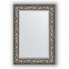 Зеркало в багетной раме Evoform Exclusive BY 3442 69 x 99 см, византия серебро