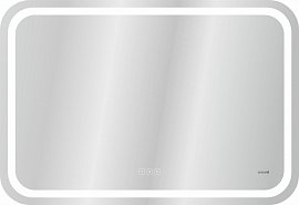 Зеркало Cersanit Led 051 Design Pro 80 см LU-LED051*80-p-Os с микрофоном и динамиками, белый