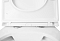 Унитаз приставной Azario Teramo AZ-003D-NR с крышкой-сиденьем микролифт, белый - 6 изображение