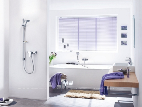 Смеситель Grohe Eurodisc Cosmopolitan 33395002 для ванны/душа, с гарнитуром в комплекте - 5 изображение