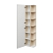 Шкаф-пенал Aquaton Сканди с зеркалом белый, дуб верона 1A253403SDB20 - изображение 2