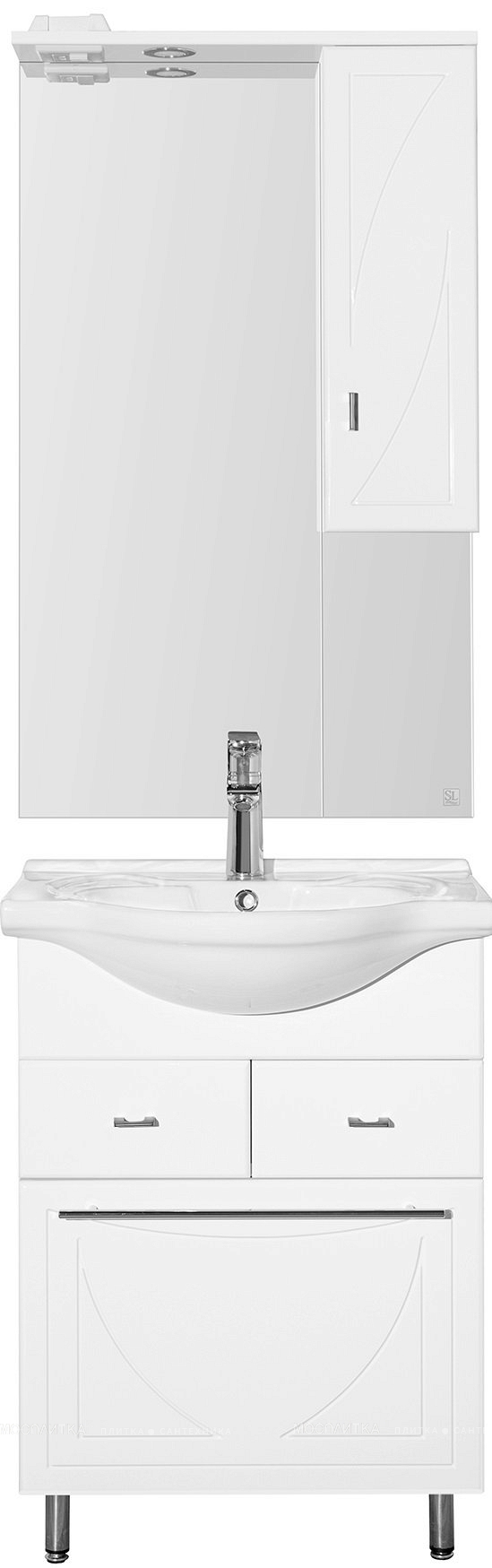Зеркальный шкаф Style Line Лана 600/С СС-00002254 белый - изображение 4