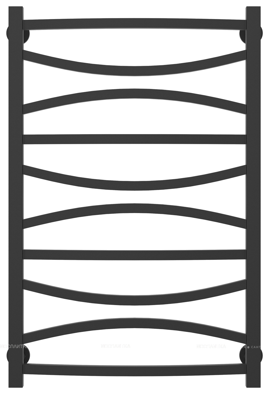 Полотенцесушитель водяной Сунержа Ажур 80х50 см 15-0255-8050 тёмный титан муар - изображение 2