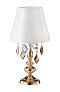 Настольная лампа Crystal Lux MERCEDES LG1 GOLD/COLOR 
