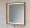 Зеркало Raval Frame Fra.02.75/DT, 75 см, с подсветкой, дуб трюфель - 2 изображение