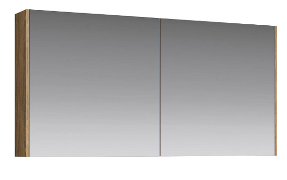 Зеркальный шкаф Aqwella Mobi 120 см MOB0412 дуб балтийский