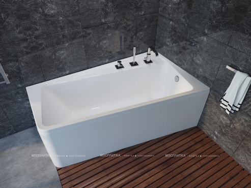 Акриловая ванна 1MarKa Direct 170x100 R - 3 изображение