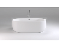 Акриловая ванна Black&White Swan 109SB00, 170x80 см, белая