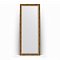 Зеркало в багетной раме Evoform Exclusive Floor BY 6103 78 x 198 см, состаренная бронза с плетением