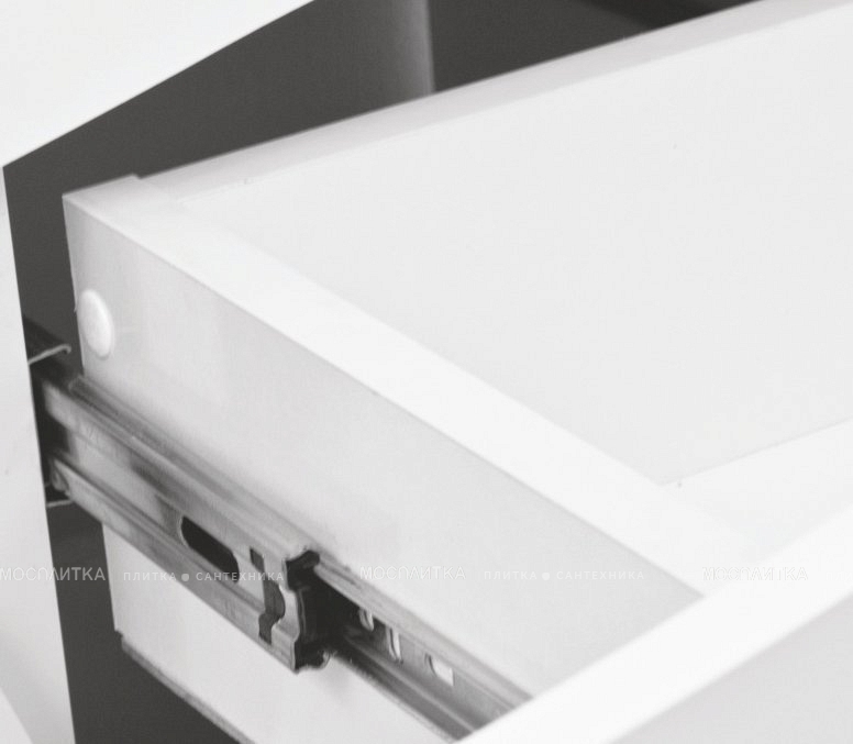 Шкаф-пенал Style Line Эко Стандарт 54 с бельевой корзиной, белый - изображение 5