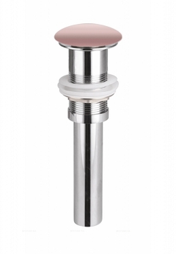 Донный клапан Ceramica Nova Element без перелива CN2000MP, розовый матовый