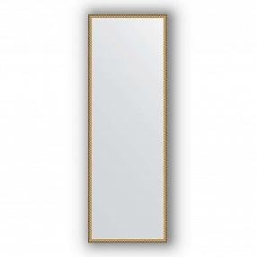Зеркало в багетной раме Evoform Definite BY 0720 48 x 138 см, витая латунь