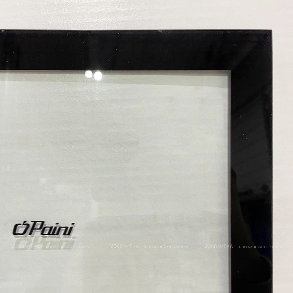 Душевая перегородка Paini 80х195 см PAINI-WalkIN80F профиль черный матовый, стекло прозрачное - изображение 4