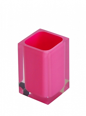Стакан для зубных щеток Ridder Colours розовый, 22280102