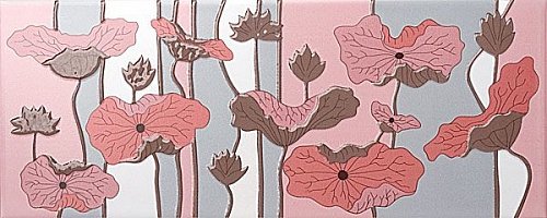 Керамическая плитка Kerama Marazzi Декор Городские цветы 20х50