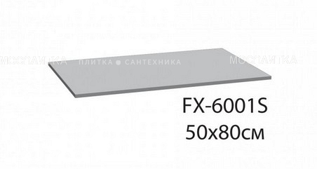 Коврик для ванной Fixsen Teddy Sky белый 50х80см FX-6001S - изображение 2