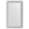 Зеркало в багетной раме Evoform Definite BY 3208 66 x 116 см, серебряный дождь 
