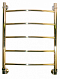 Полотенцесушитель водяной Nika Arc ЛД 5-Br, 60 x 40 см цвет бронза - 4 изображение