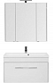 Комплект мебели для ванной Aquanet Августа 100 белый - изображение 3