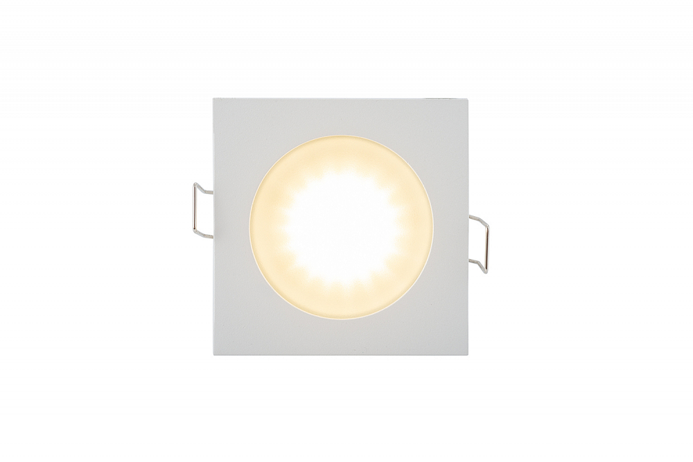 Влагозащищённый встраиваемый светильник Denkirs DK3014-WH