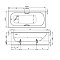 Стальная ванна Bette Form Plus 190х80см 2951-000 AD PLUS белый глянец - изображение 2