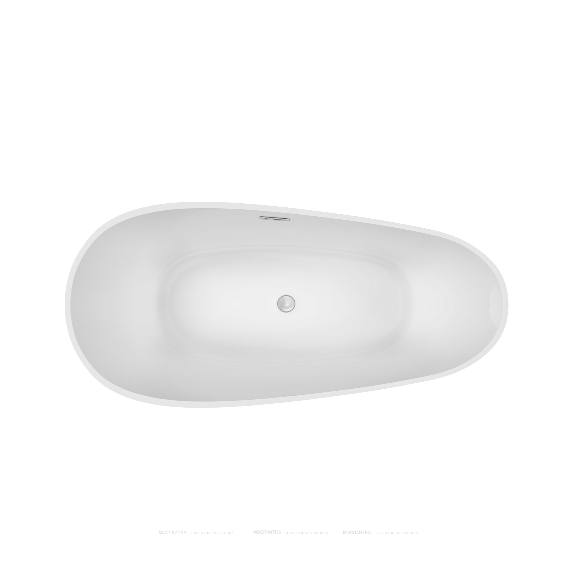 Акриловая ванна 170х80 см Sancos Avocado FB18 белая - изображение 2