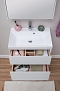 Комплект мебели для ванной Aquanet Гласс 70 белый - 10 изображение