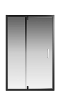 Душевой уголок Creto Astra стекло прозрачное профиль черный 120х90 см, 121-WTW-120-C-B-6 + 121-SP-900-C-B-6 