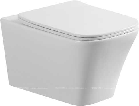 Крышка-сиденье Art&Max Platino AM9321SC для унитаза с микролифтом, белый - 3 изображение
