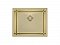 Кухонная мойка Alveus Monarch Quadrix 50 1103382 золото в комплекте с выпуском без сифона