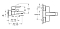 Смеситель VitrA Root Square для ванны и душа A42737EXP, хром - изображение 2