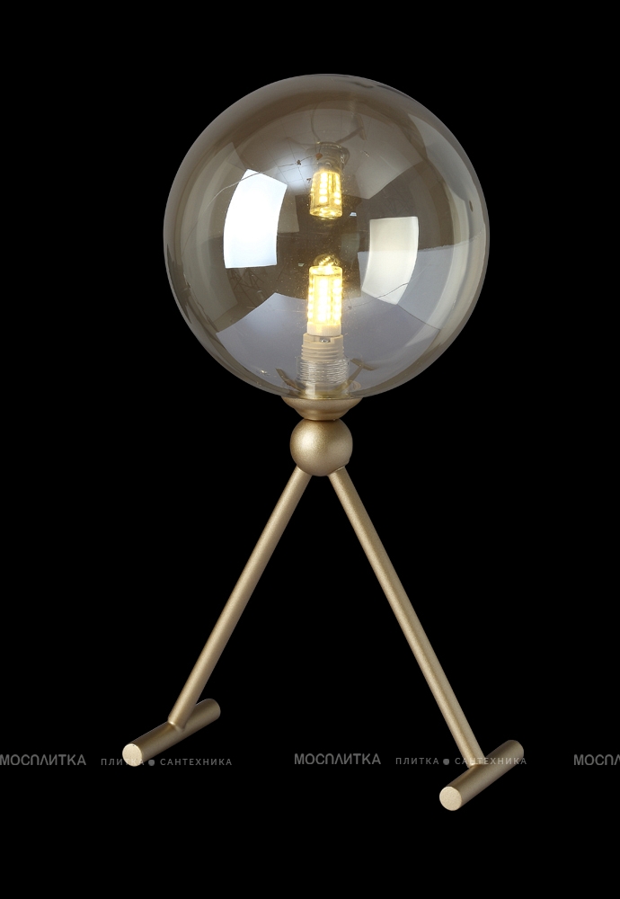 Настольная лампа Crystal Lux FRANCISCA LG1 GOLD/COGNAC - изображение 2