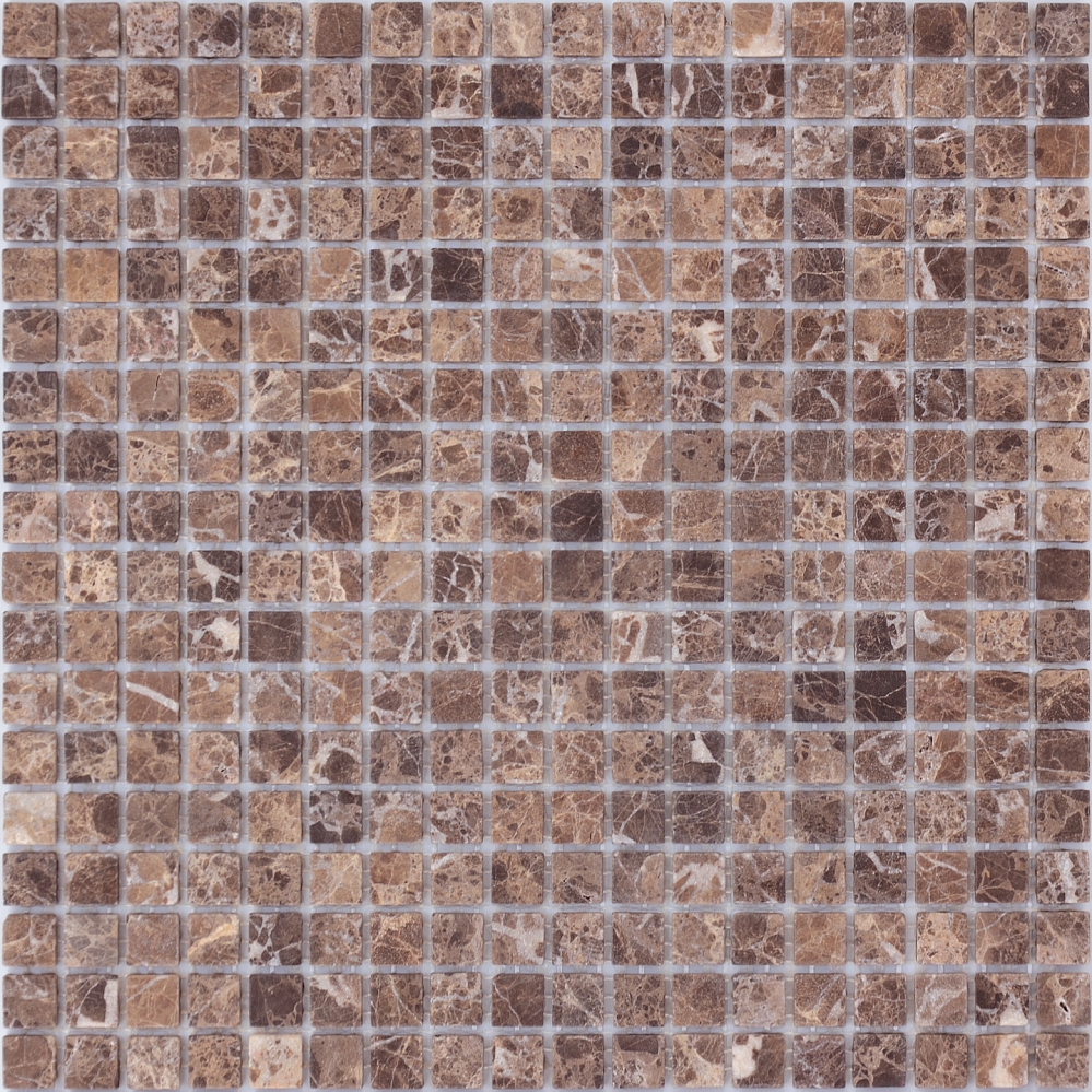 Мозаика LeeDo & Caramelle Emperador Dark MAT (15x15x4) 30,5x30,5 
