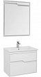 Комплект мебели для ванной Aquanet Модена 75 белый глянец