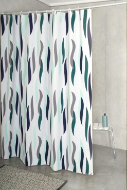 Штора для ванны Ridder Nuri 200 см 3122300 цветная - 2 изображение