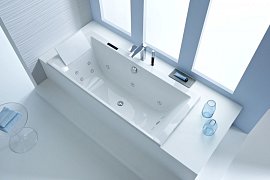 Акриловая ванна Jacob Delafon Evok 200х100 E5BC236L-00 с системой luxe